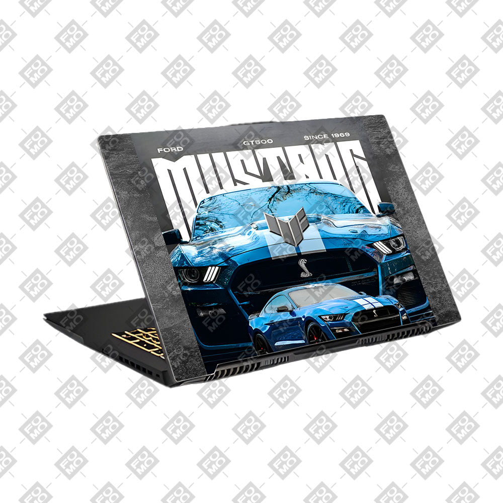 Racing Stripe Muscle Asus TUF Gaming F17 FX707Z Laptop Skin