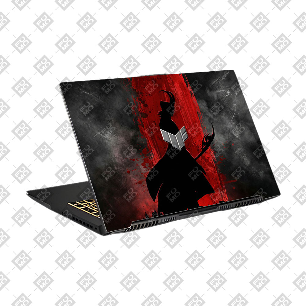 Loki Silhouette Red Strike Asus TUF Gaming F17 FX707Z Laptop Skin