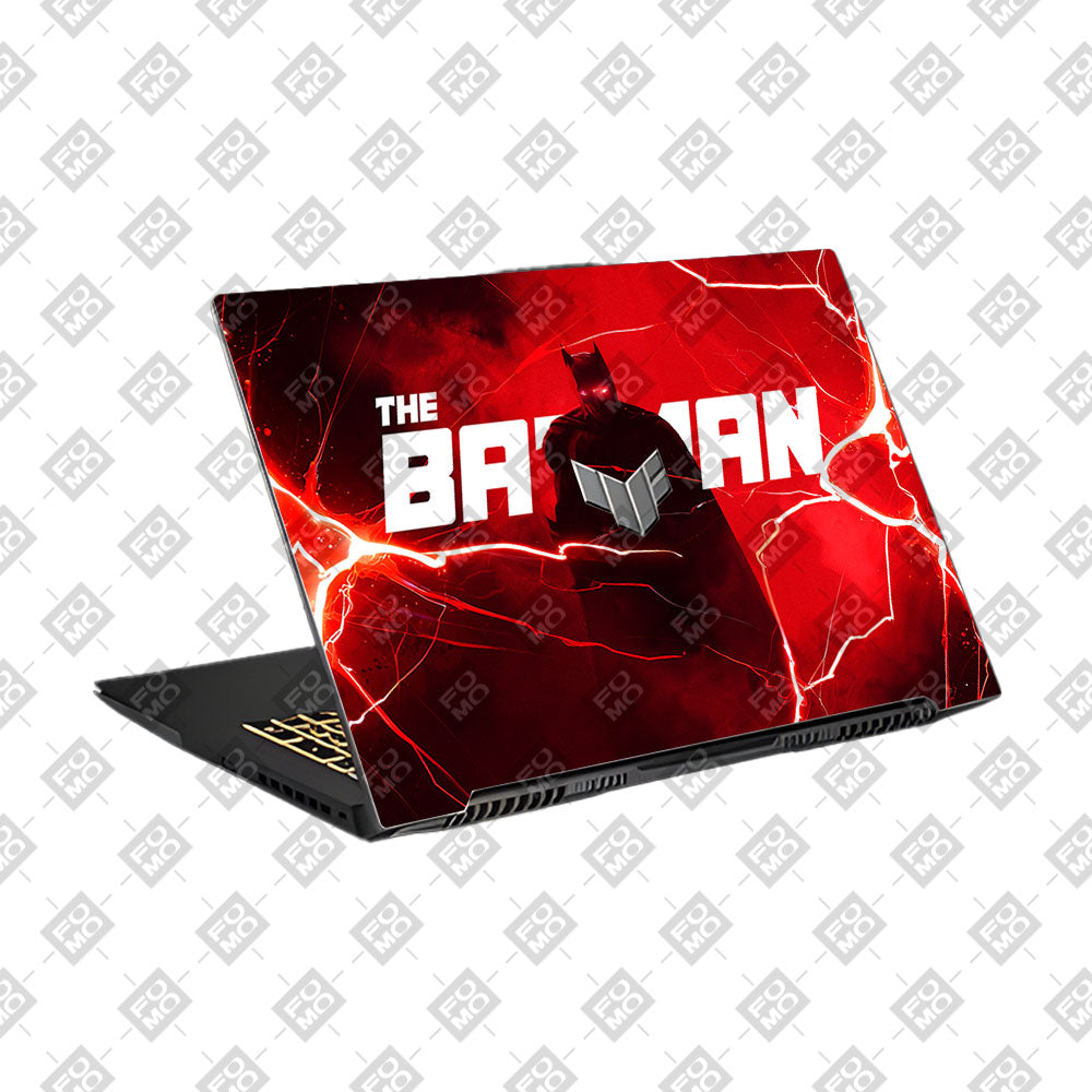 Red Rage Batman Asus TUF Gaming F17 FX707Z Laptop Skin