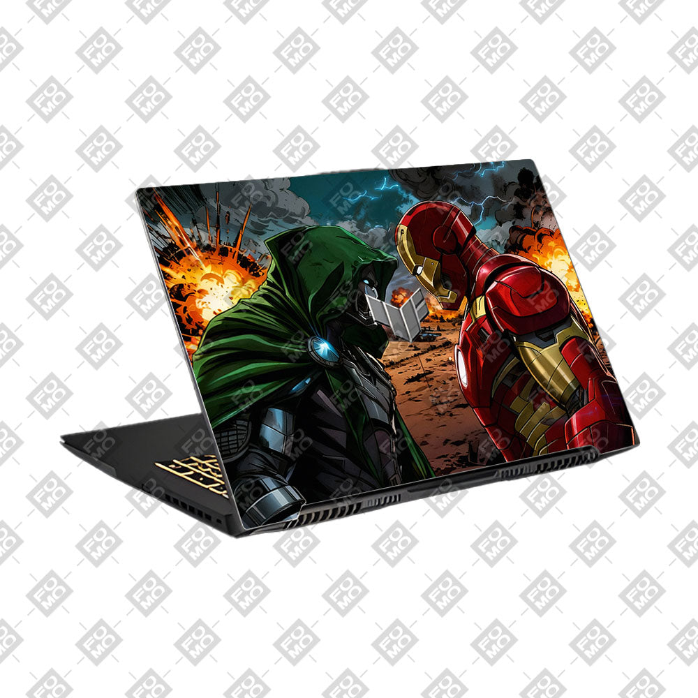 Armored Hero Showdown Asus TUF Gaming F17 FX707Z Laptop Skin