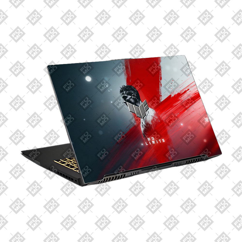 No Limits Ronaldo Spirit Asus TUF Gaming F17 FX707Z Laptop Skin