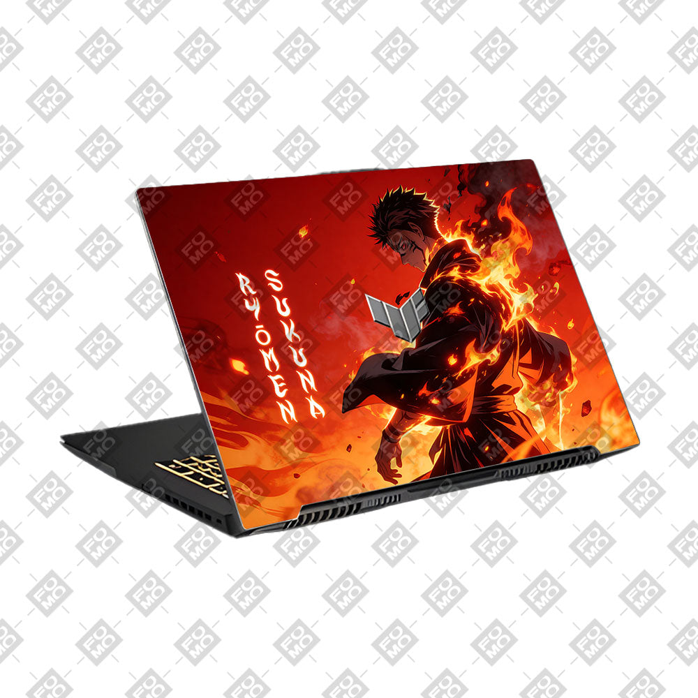 Ryomen Sukuna Lord of Curses Asus TUF Gaming F17 FX707Z Laptop Skin