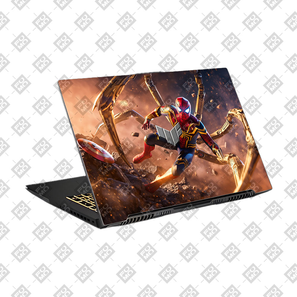 Spider Man Mech Arms Asus TUF Gaming F17 FX707Z Laptop Skin