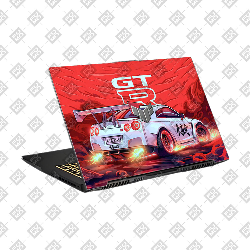Nissan GTR Turbo Performance Edition Asus TUF Gaming F17 FX707Z Laptop Skin