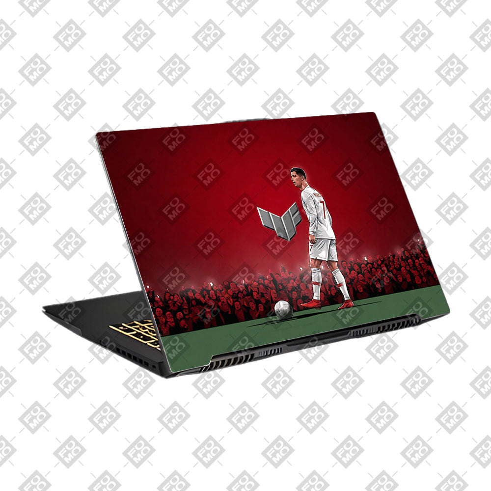 Ronaldo Cold Mode Asus TUF Gaming F17 FX707Z Laptop Skin
