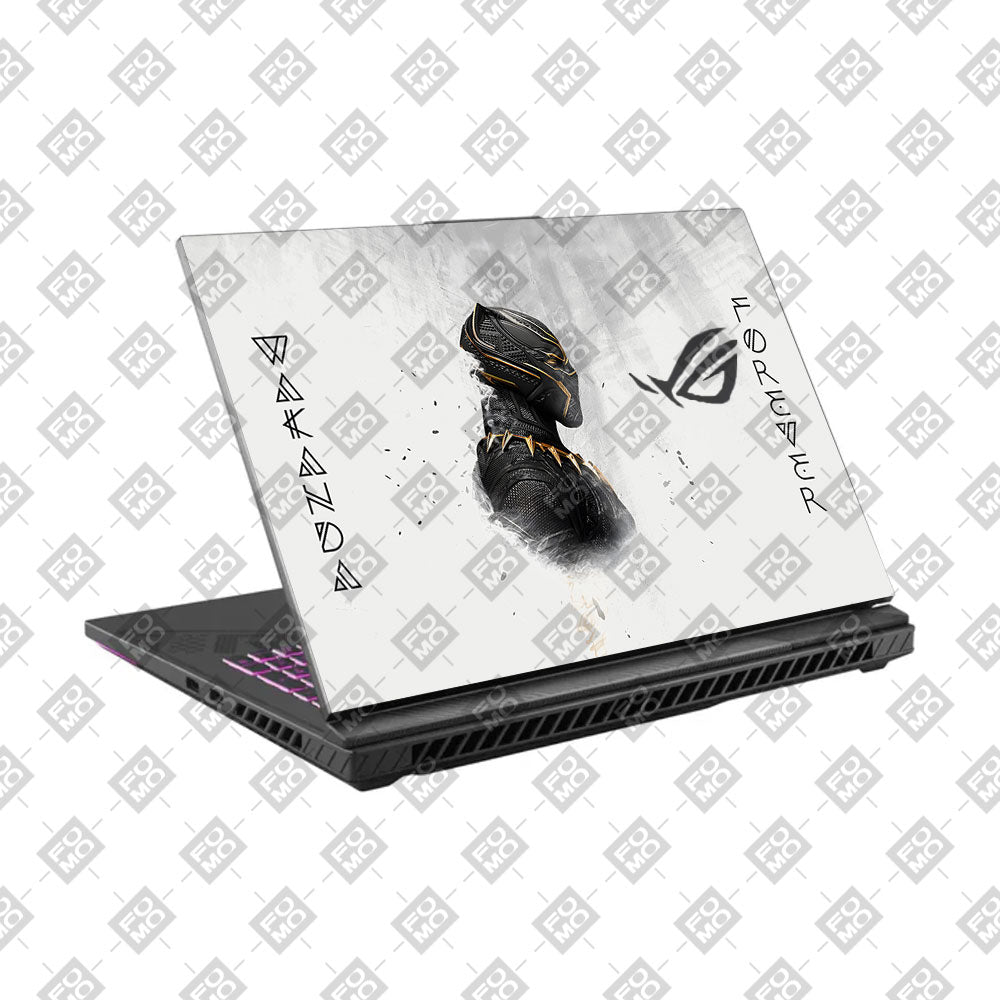 Wakanda Forever Black Panther Comic Asus ROG Strix G16 G614J Laptop Skin