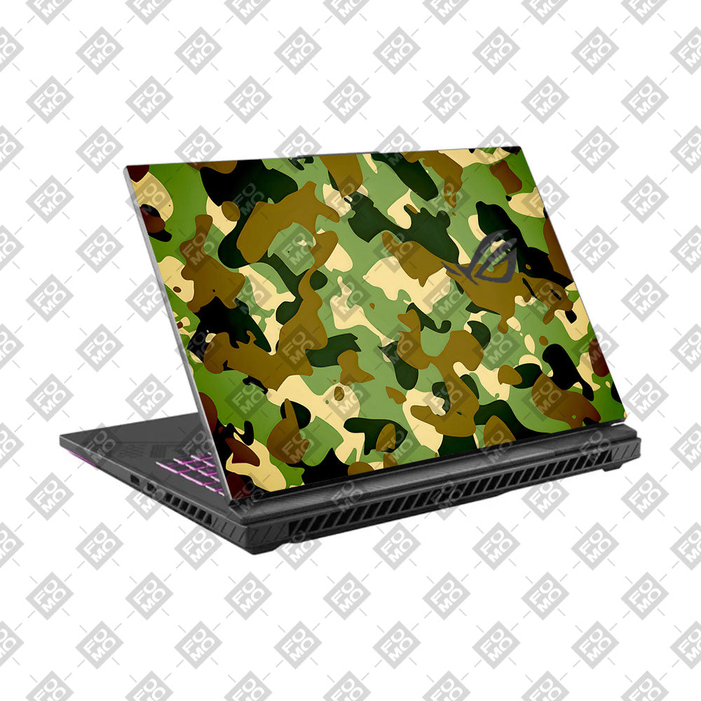 Desert Brown Camo Asus ROG Strix G16 G614 Laptop Skin