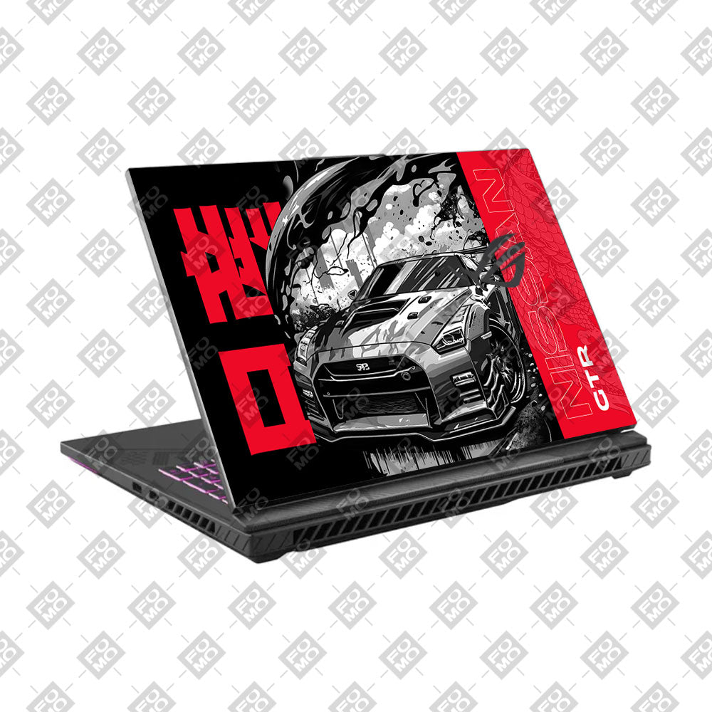 Nissan GTR Thrill Asus ROG Strix G16 G614J Laptop Skin