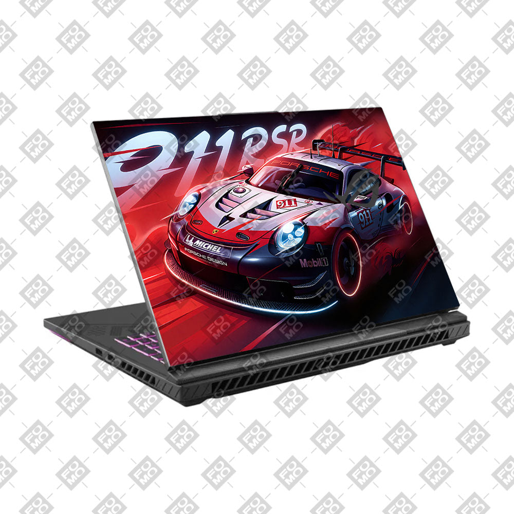 Porsche 911 RSR Asus ROG Strix G16 G614J Laptop Skin