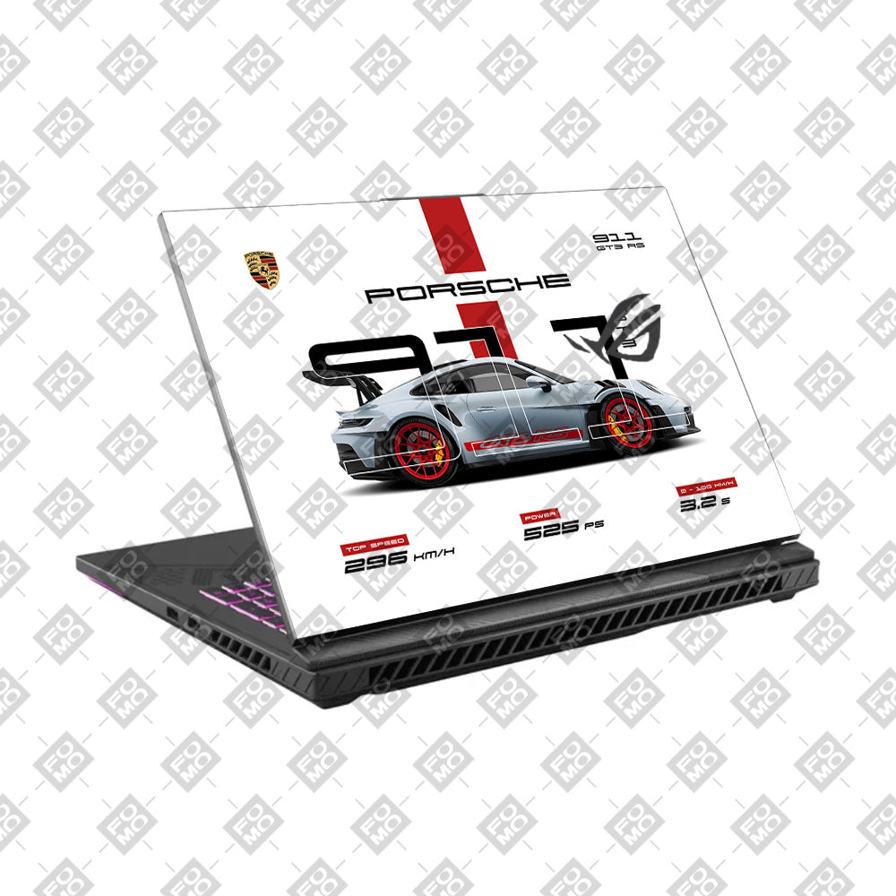 Porsche 911 GT3 RS Asus ROG Strix G16 G614J Laptop Skin