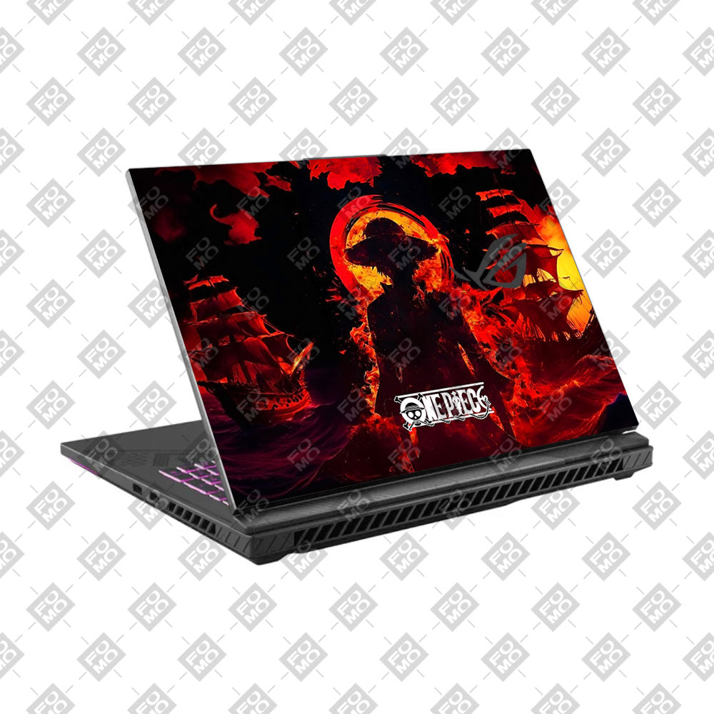 Luffy's Burning Tide Asus ROG Strix G16 G614J Laptop Skin