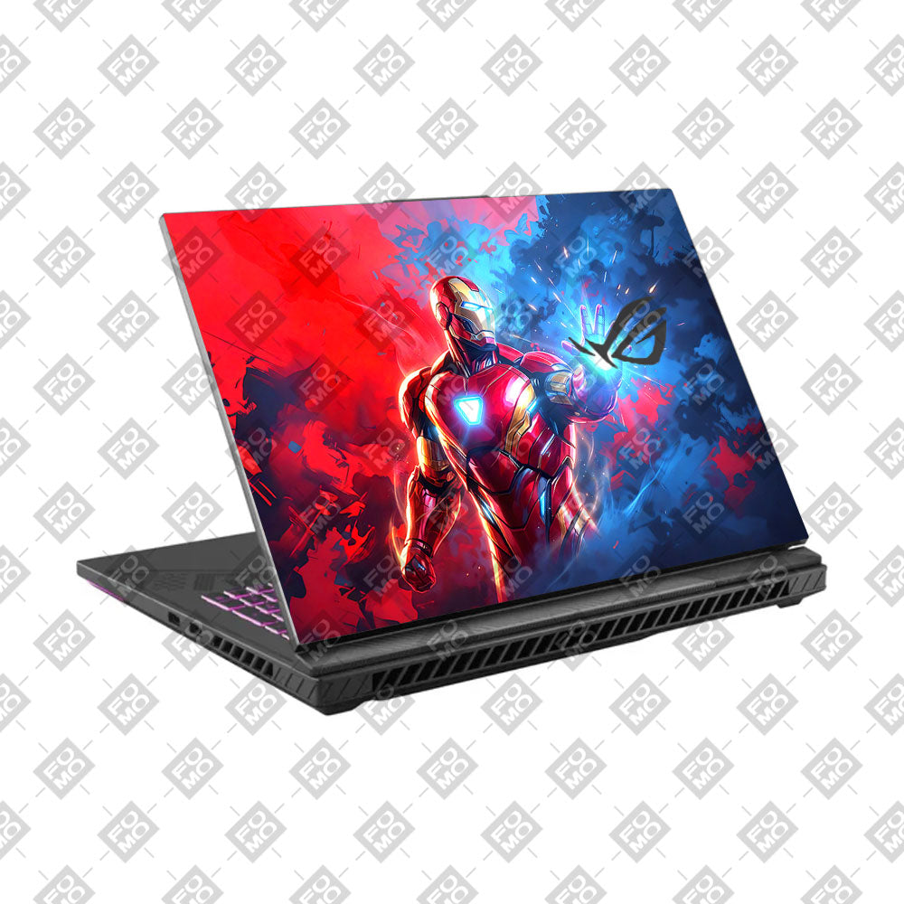 Iron Man Arc Reactor Power Asus ROG Strix G16 G614J Laptop Skin