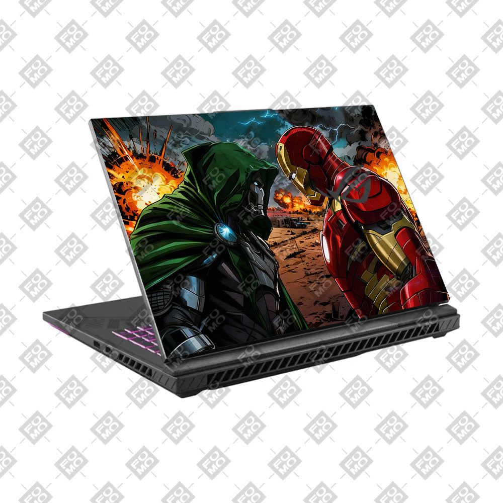 Iron Man vs Doom Asus ROG Strix G16 G614J Laptop Skin