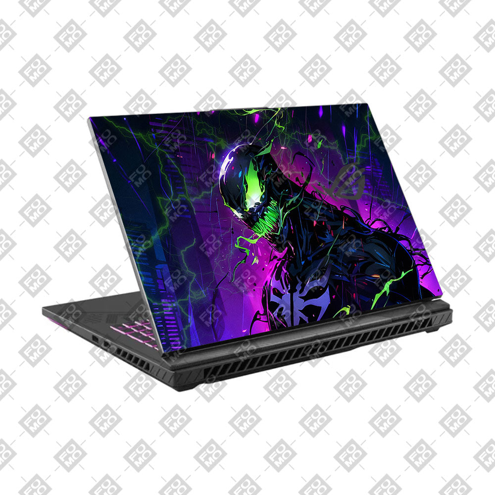 Venom Chaos Surge Asus ROG Strix G16 G614J Laptop Skin