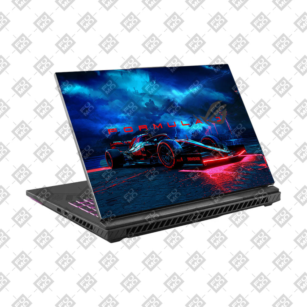 Fututristic Formula 1 Asus ROG Strix G16 G614J Laptop Skin