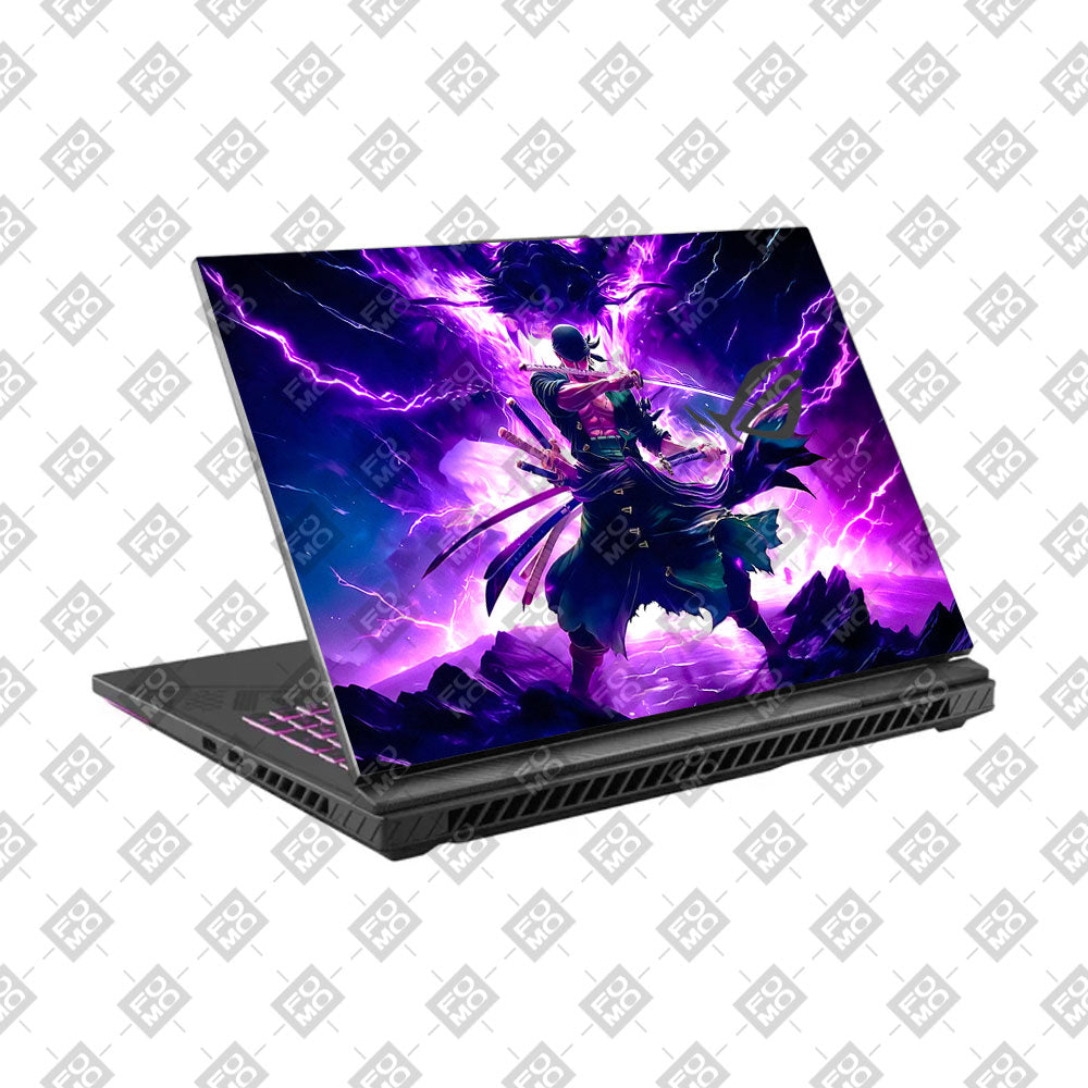 Dark Anime Swordsman Asus ROG Strix G16 G614 Laptop Skin