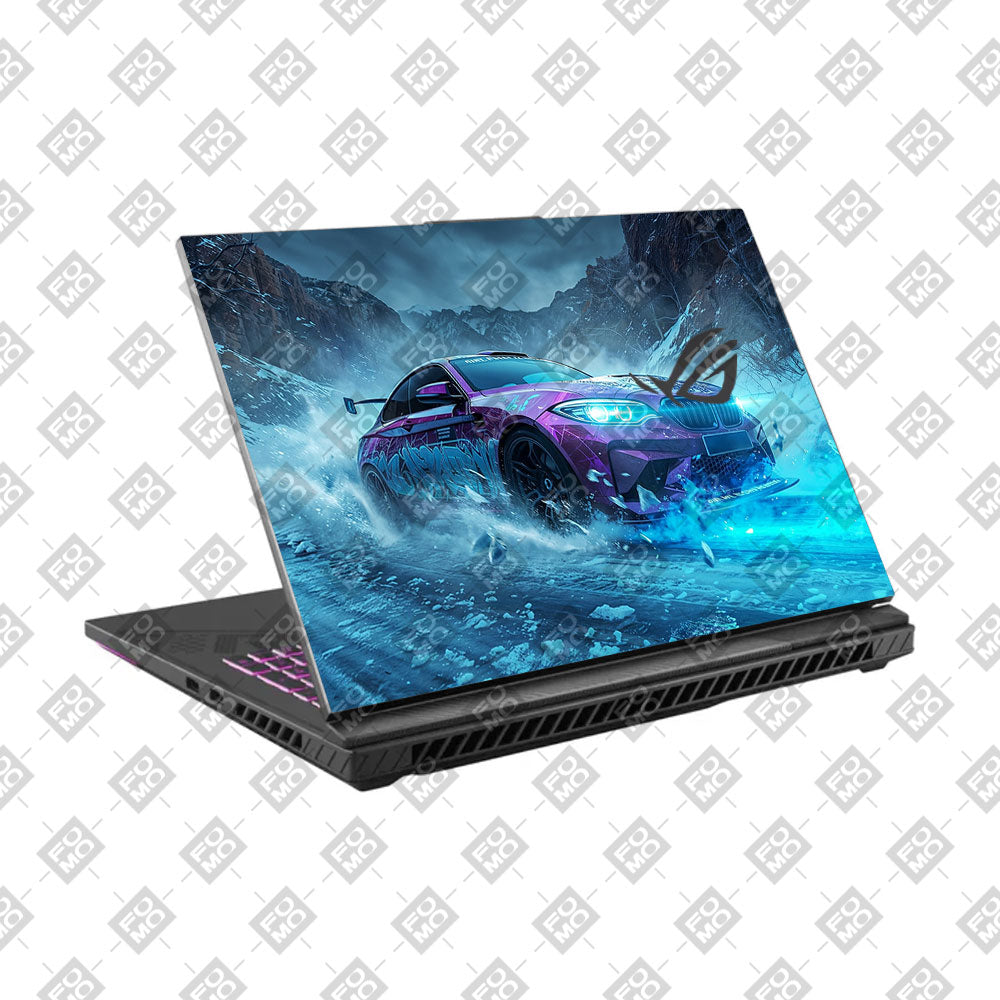 Neon Drift Car Asus ROG Strix G16 G614 Laptop Skin