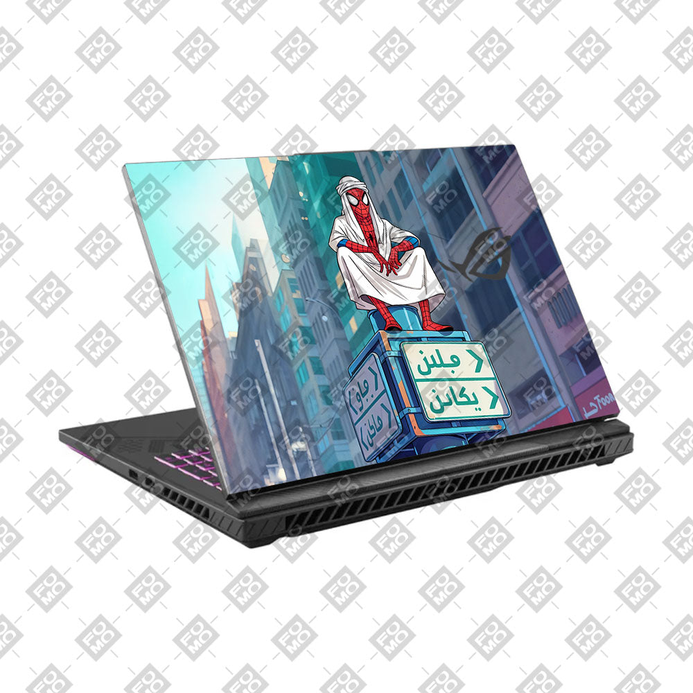 Arabian Spider Man Asus ROG Strix G16 G614J Laptop Skin