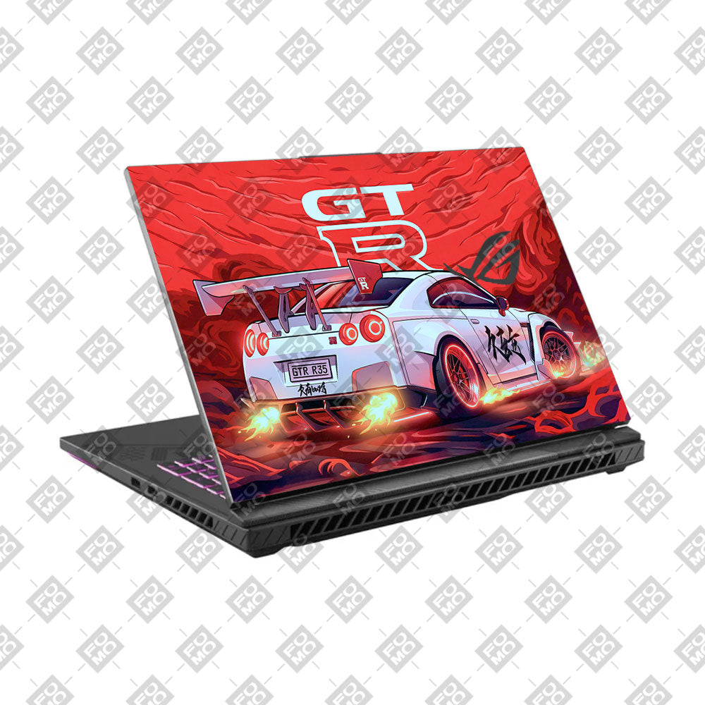Nissan GTR Turbo Performance Edition Asus ROG Strix G16 G614J Laptop Skin