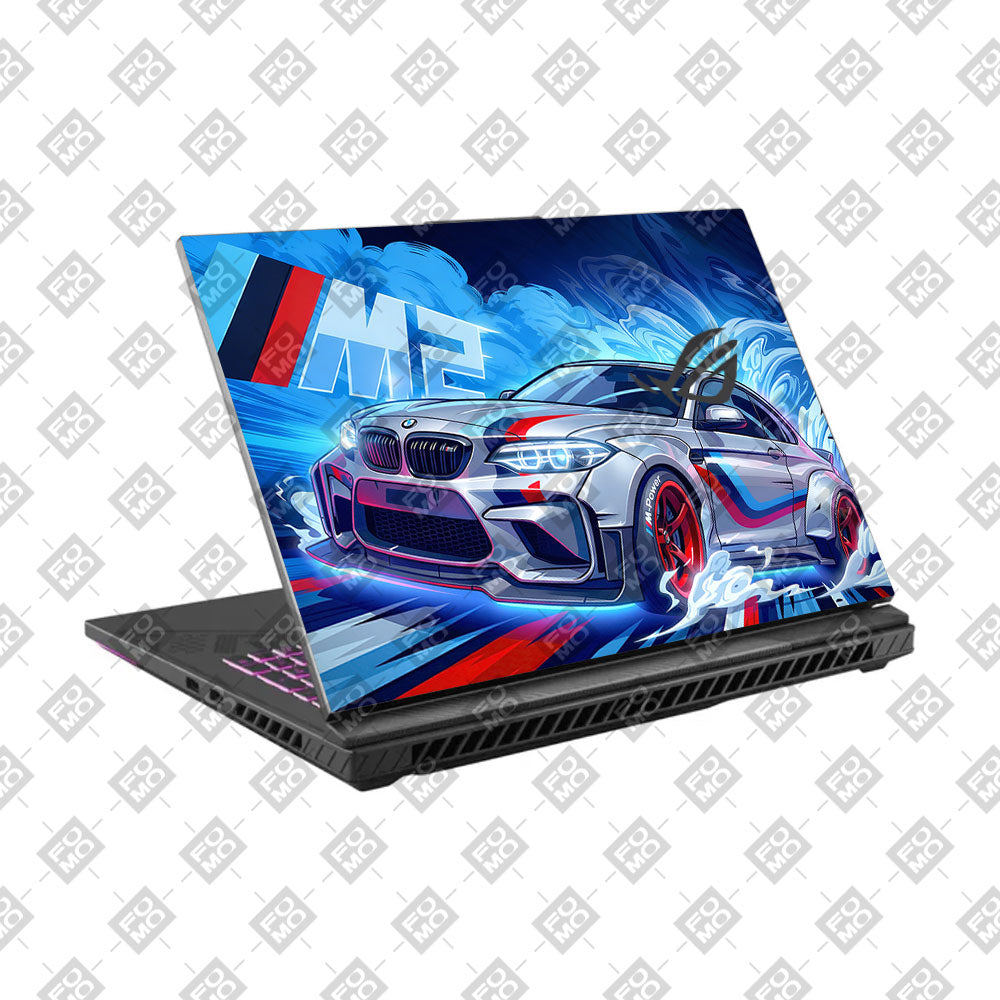 BMW M Performance Asus ROG Strix G16 G614J Laptop Skin