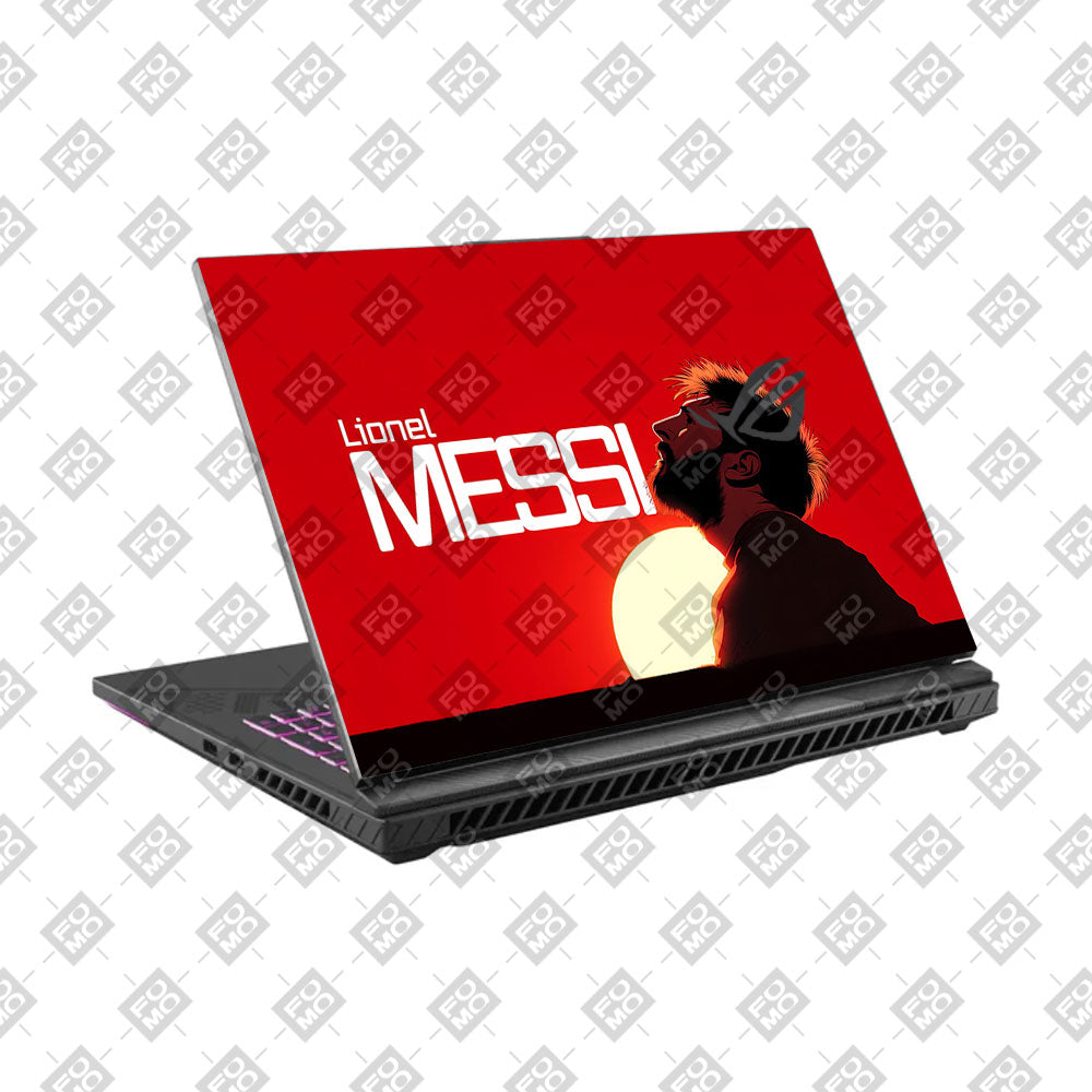 Messi Sunset Icon Asus ROG Strix G16 G614J Laptop Skin