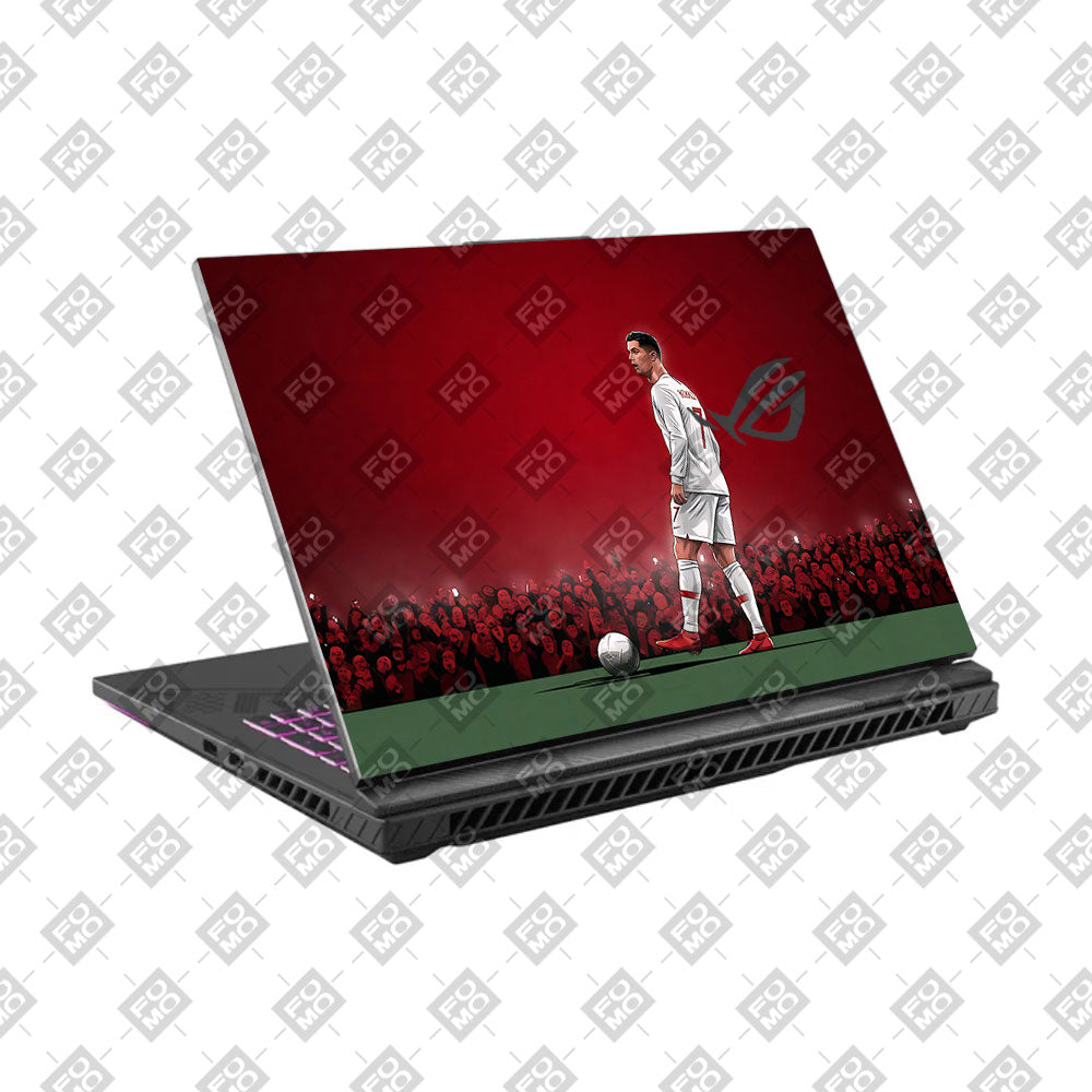 Ronaldo Cold Mode Asus ROG Strix G16 G614J Laptop Skin