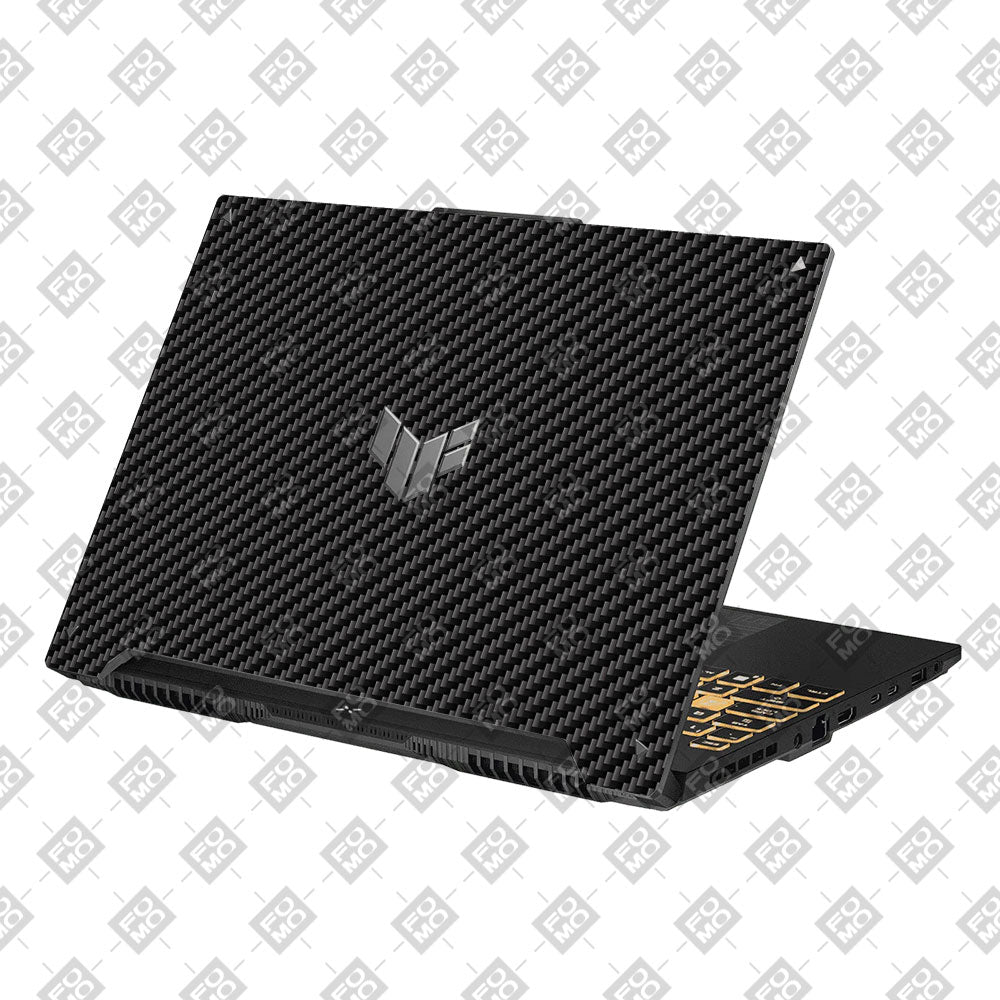 Textured Carbon Fibre Asus TUF Gaming F16 and TUF Gaming A16 Laptop Skin