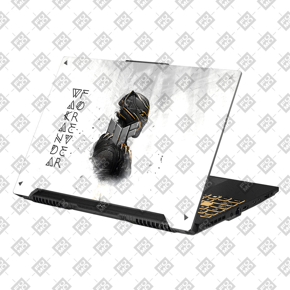 Wakanda Forever Black Panther Comic Asus TUF Gaming F16 and TUF Gaming A16 Laptop Skin