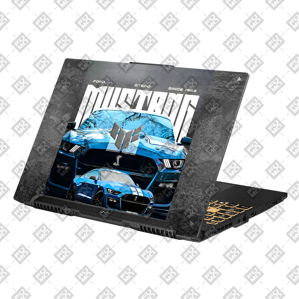 Racing Stripe Muscle Asus TUF Gaming F16 and TUF Gaming A16 Laptop Skin