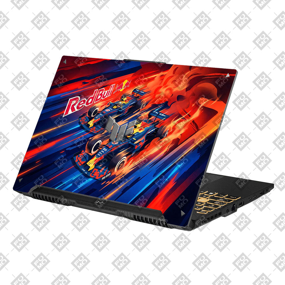 Red Bull Racing Velocity Asus TUF Gaming F16 and TUF Gaming A16 Laptop Skin