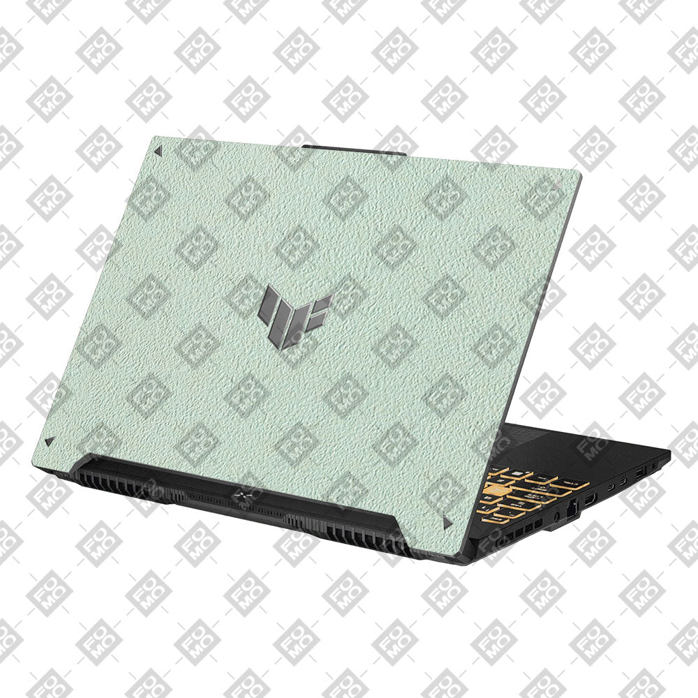 Textured Aqua Stone Asus Gaming V16 V3607 Laptop Skin