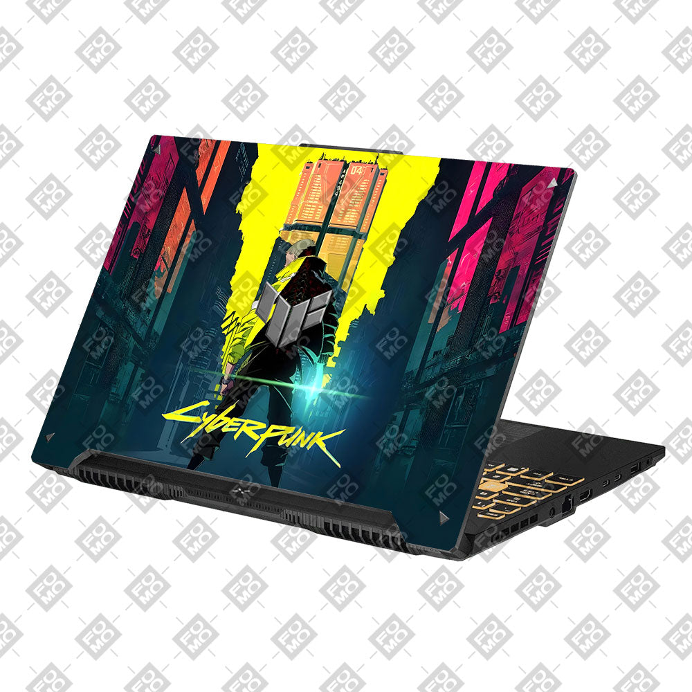 Cyberpunk Uprising Asus Gaming V16 V3607 Laptop Skin