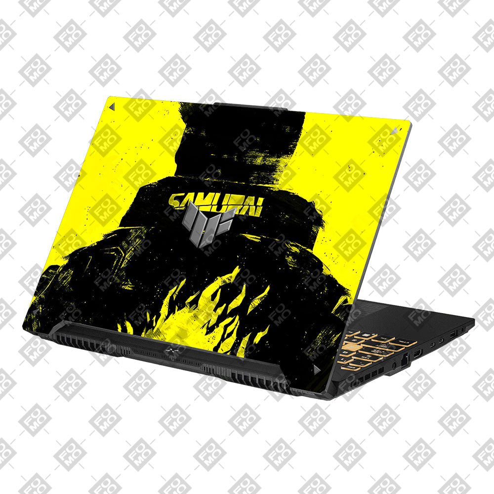 Backlit SAMURAI Jacket Asus Gaming V16 V3607 Laptop Skin