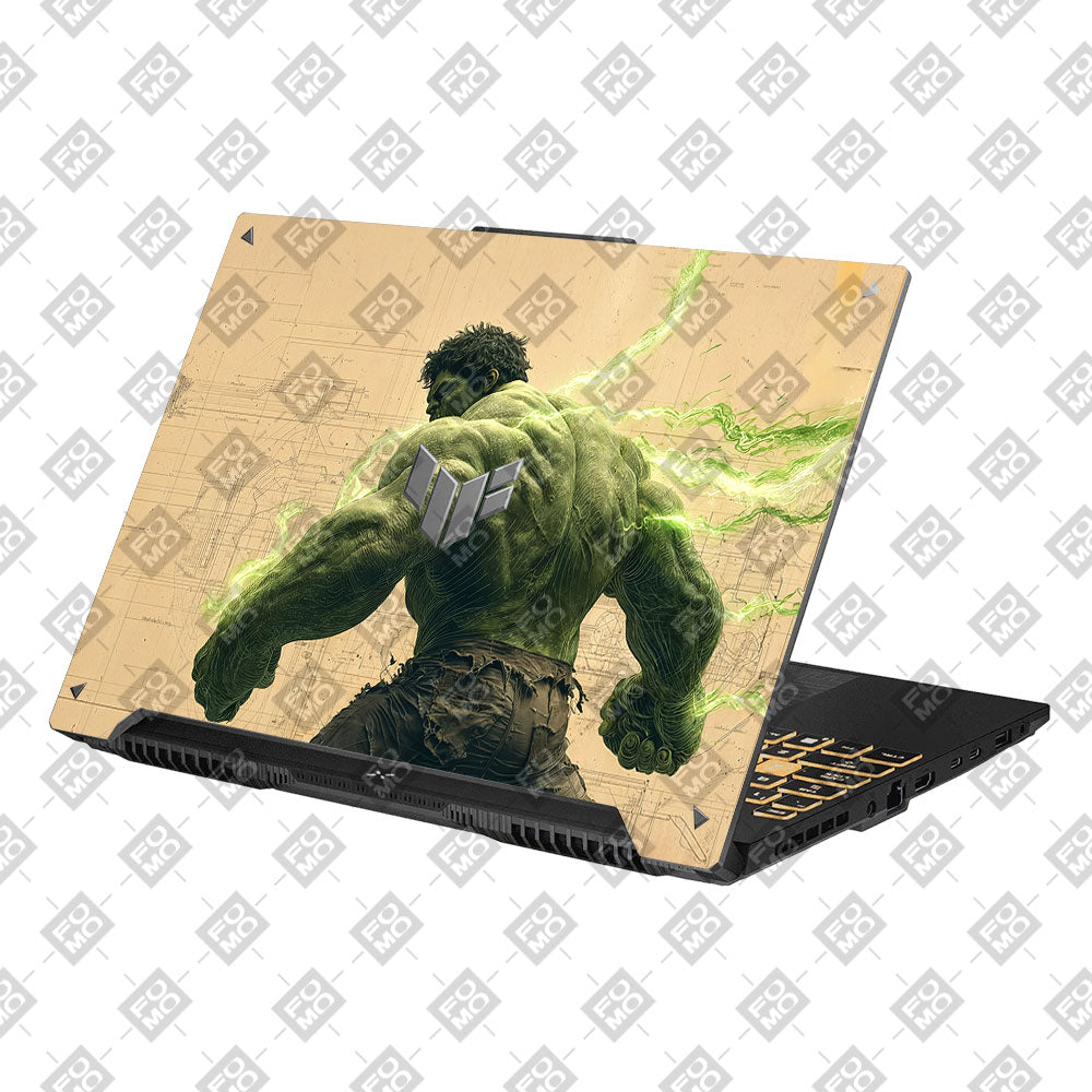 Jade Giant Unleashed Asus Gaming V16 V3607 Laptop Skin