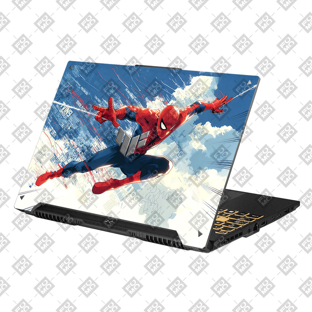 Spiderman Velocity Asus Gaming V16 V3607 Laptop Skin