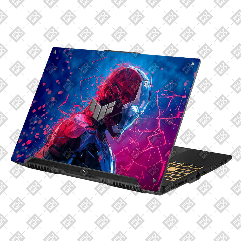Neon Armored Hero Asus Gaming V16 V3607 Laptop Skin