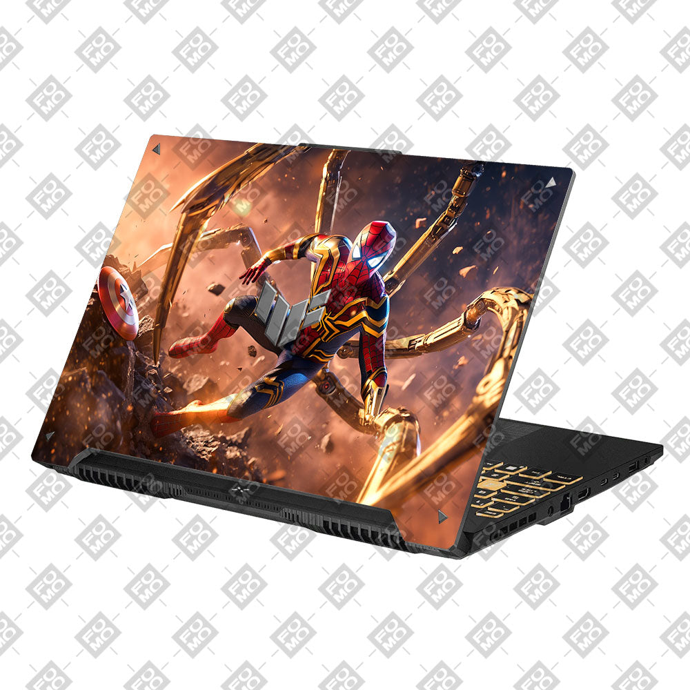 Spider Man Mech Arms Asus Gaming V16 V3607 Laptop Skin