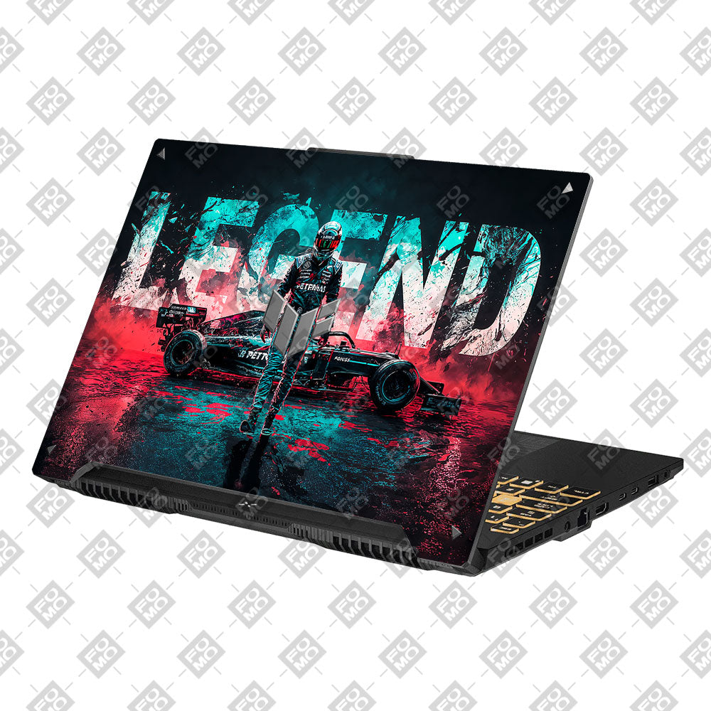F1 Legend Racer Asus TUF Gaming F16 and TUF Gaming A16 Laptop Skin