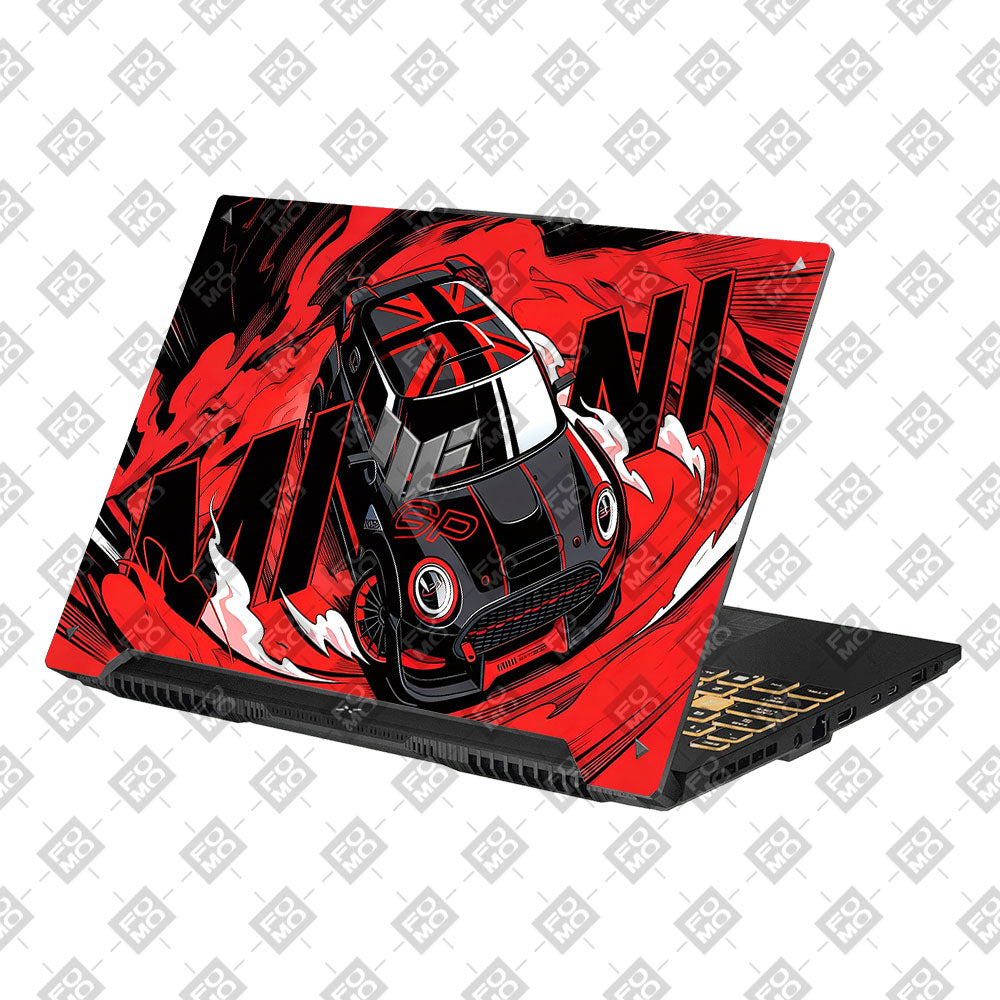 Retro Compact Car Asus Gaming V16 V3607 Laptop Skin