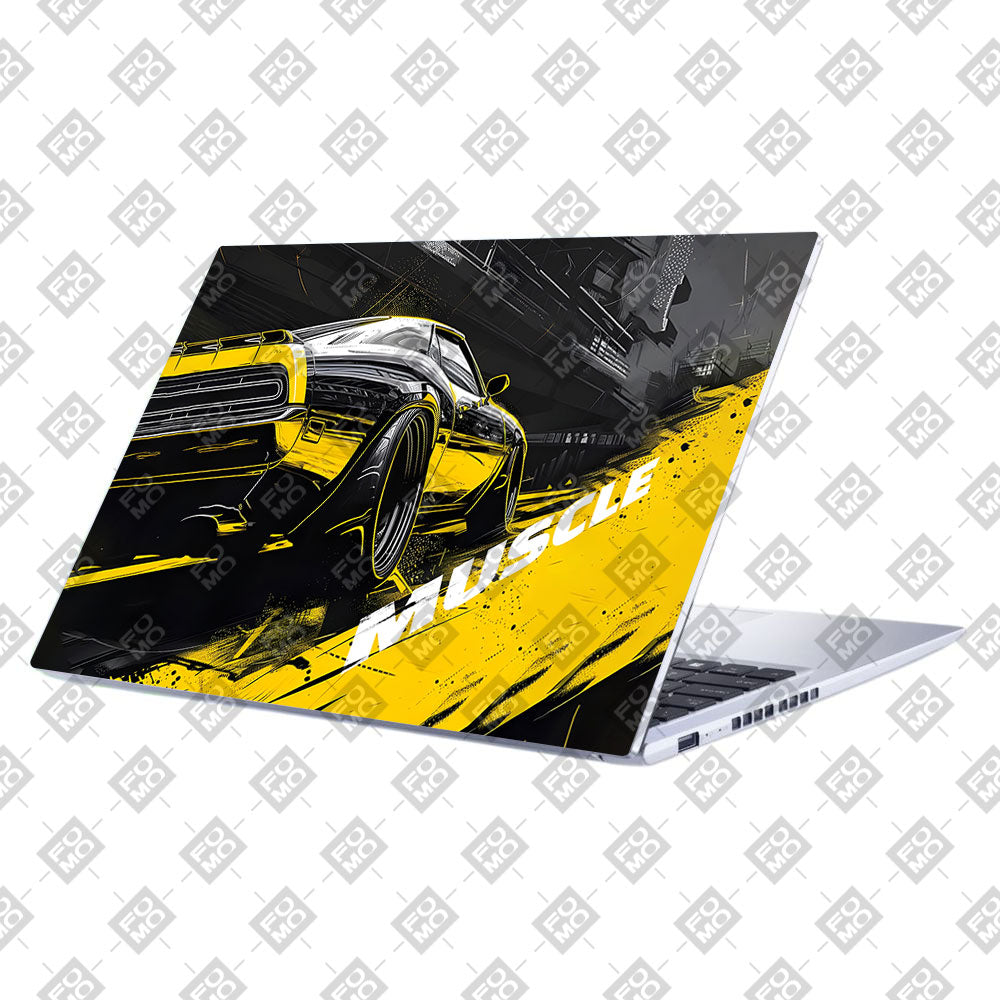 Black Muscle Asus Vivobook 15 X1502VA Laptop Skin