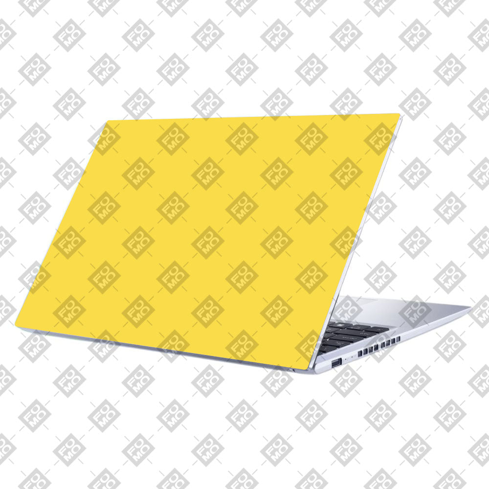 Textured Yellow Asus Vivobook 15 X1502VA Laptop Skin