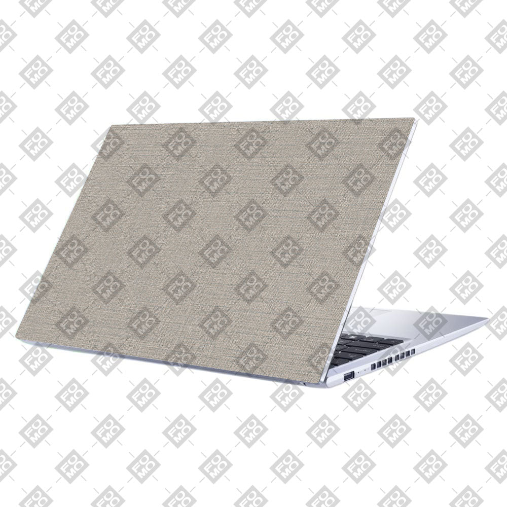 Textured Fabric Grey Asus Vivobook 15 X1502VA Laptop Skin