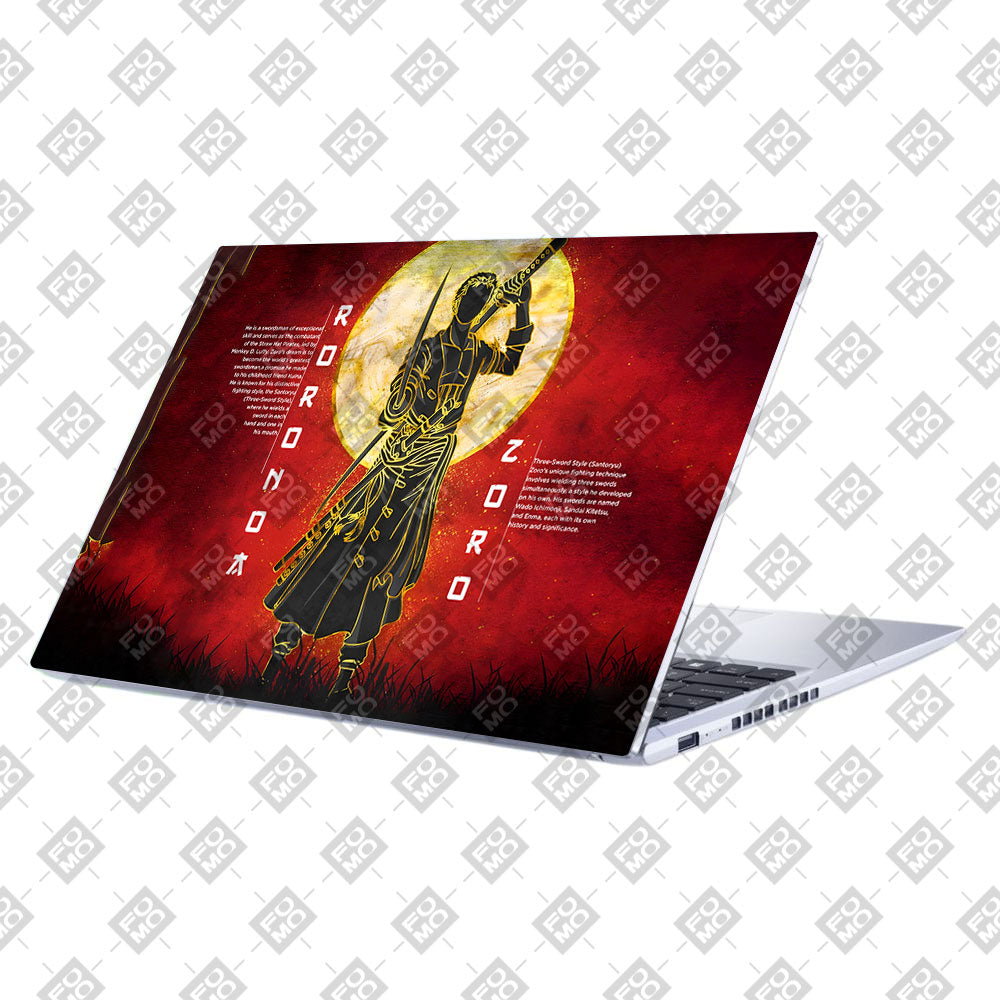 Zoro Under Golden Moon Asus Vivobook 15 X1502VA Laptop Skin