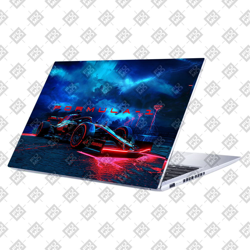 Fututristic Formula 1 Asus Vivobook 15 X1502VA Laptop Skin