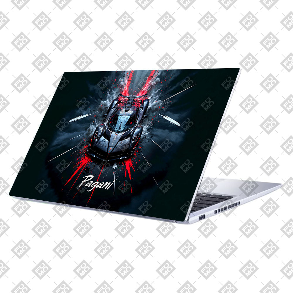 Pagani Midnight Impact Asus Vivobook 15 X1502VA Laptop Skin