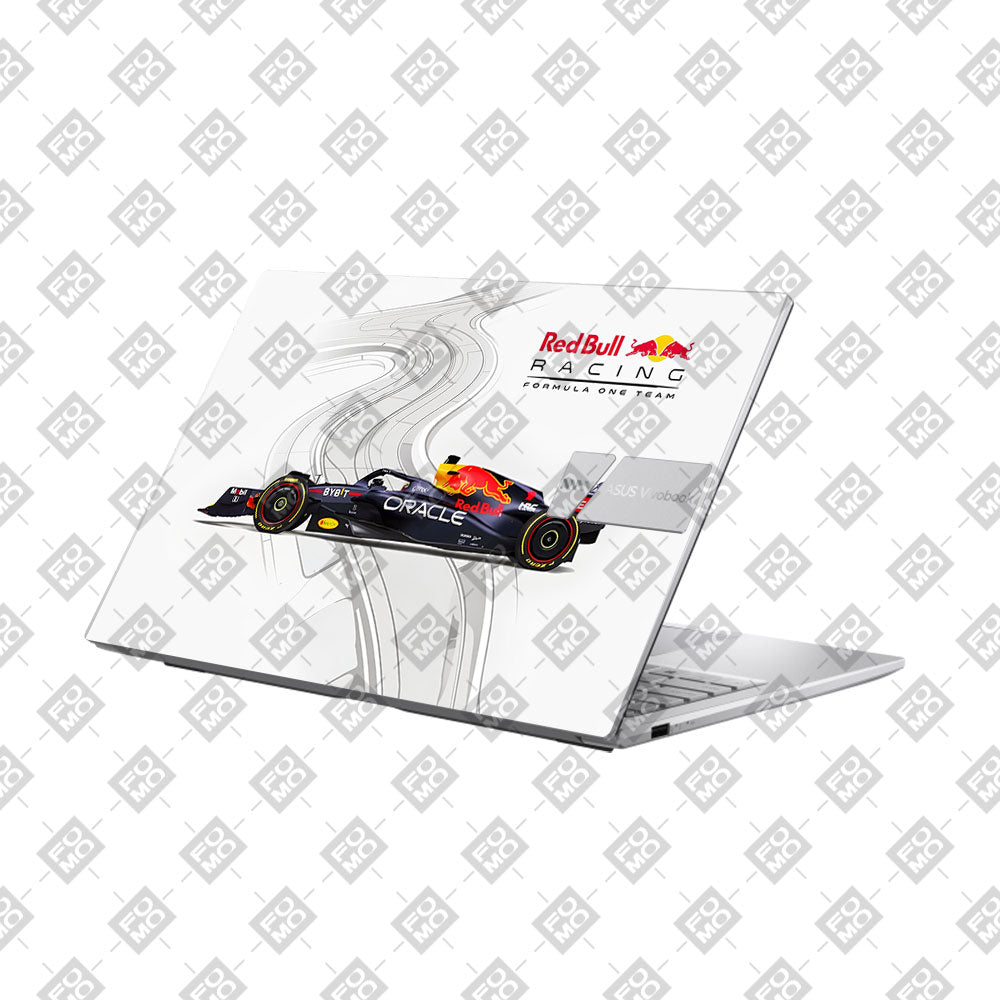 Red Bull Racing in Action Asus VivoBook 15 X1504VA Laptop Skin