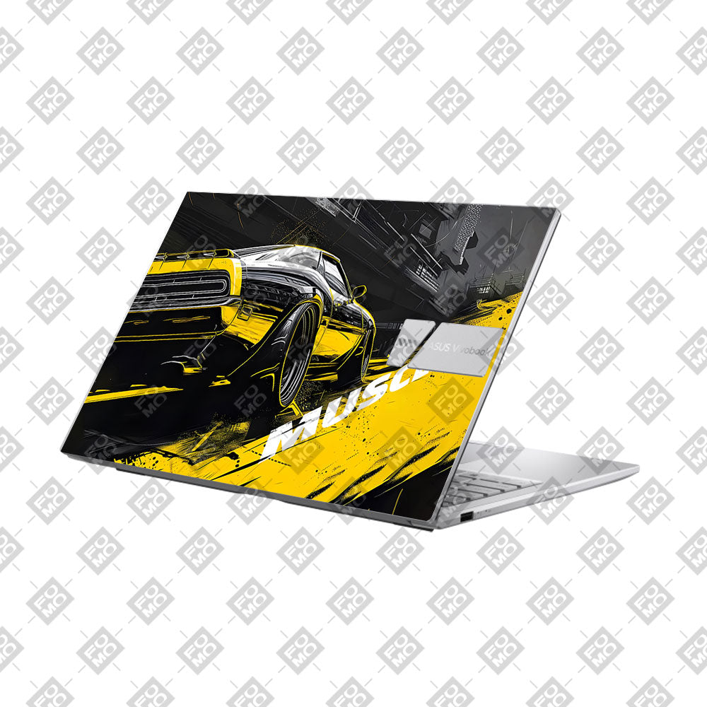 Black Muscle Asus VivoBook 15 X1504VA Laptop Skin