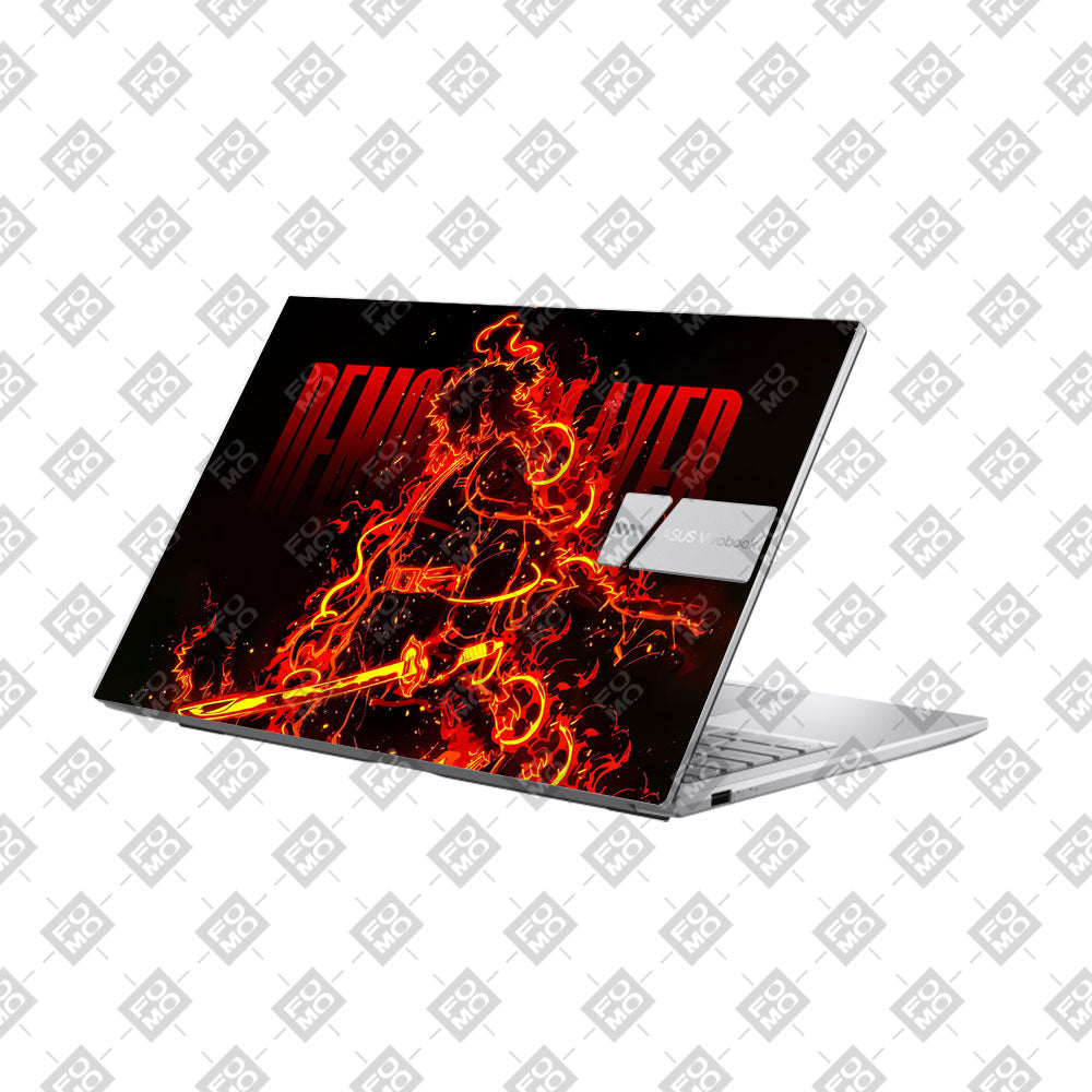 Rengoku Blazing Inferno Asus VivoBook 15 X1504VA Laptop Skin