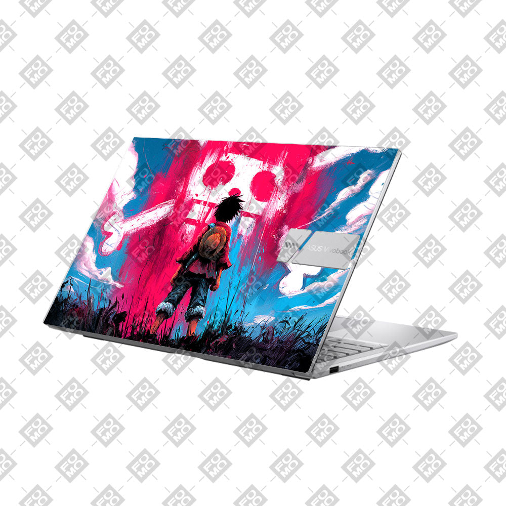 Straw Hat Graffiti One Piece Asus VivoBook 15 X1504VA Laptop Skin