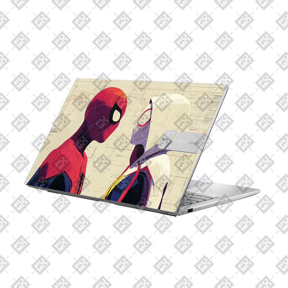 Web Hero Duo Asus VivoBook 15 X1504VA Laptop Skin